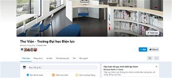 Ra mắt Fanpage “THƯ VIỆN – Trường Đại học Điện lực”